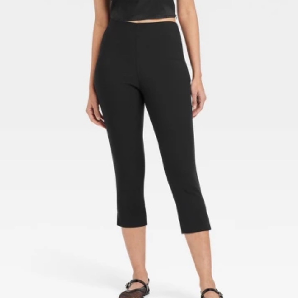 Target Women's Super-High Rise Tapered Capri Pull-On Pants - A New Day